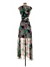 Just... Taylor Tropical Green Casual Dress Size 4 - photo 2