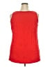 Woman Within Red Sleeveless Blouse Size 18 (L) - photo 2