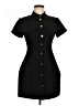 Zara 100% Polyester Black Casual Dress Size M - photo 1
