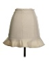 Unbranded Solid Ivory Formal Skirt Size S - photo 2