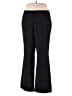 Worthington 100% Polyester Solid Black Dress Pants Size 18 - photo 1