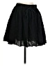 DKNY 100% Silk Solid Black Silk Skirt Size 2 - photo 1