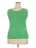 Woman Within Green Tank Top Size 18 (L) - photo 2