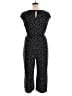 Tacera Polka Dots Black Jumpsuit Size 1X - photo 2