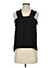 J.Crew 100% Polyester Black Sleeveless Blouse Size 4 - photo 1