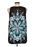 Elle 100% Polyester Black Sleeveless Blouse Size L - photo 2