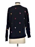 Lou & Grey for LOFT Hearts Black Pullover Sweater Size XS - photo 2