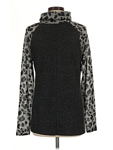 Brittany Black Turtleneck Sweater (view 2)