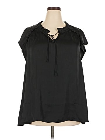 Lane Bryant Short Sleeve Blouse (view 1)