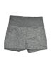Zobha Solid Gray Athletic Shorts Size S - photo 1