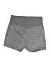 Zobha Solid Gray Athletic Shorts Size S - photo 2