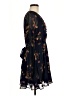 Lulus 100% Polyester Floral Black Casual Dress Size M - photo 4