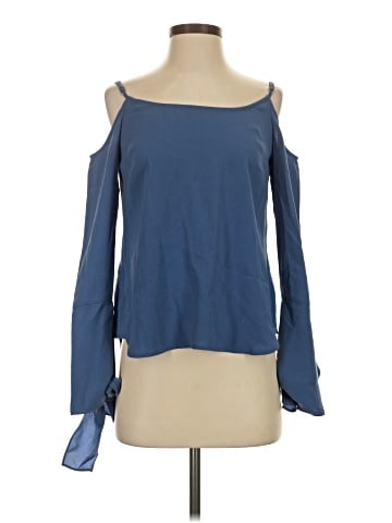 BCBGMAXAZRIA Long Sleeve Blouse (view 1)