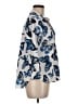 Investments 100% Polyester Blue 3/4 Sleeve Blouse Size M (petite) - photo 4