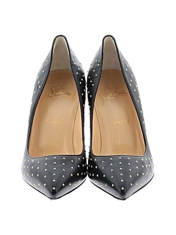 Christian Louboutin Pigelle Plume 80mm heels/pumps (view 2)