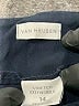Van Heusen Solid Blue Active Pants Size 14 - photo 4