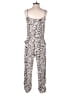 Parker Chevron-herringbone Ivory Jumpsuit Size M - photo 2