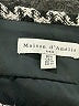 Maison d' Amelie 100% Polyester Houndstooth Black Casual Skirt Size 6 - photo 4