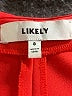 Likely Solid Red Cocktail Dress Size 8 - photo 7
