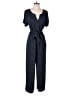 J.Jill Polka Dots Blue Jumpsuit Size M - photo 1