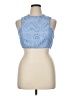 Unbranded 100% Polyester Blue Sleeveless Blouse Size XL - photo 1