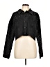 Hudson Gray Black Denim Jacket Size L - photo 1