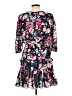 Sugar Lips Floral Black Cocktail Dress Size L - photo 2