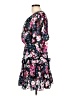 Sugar Lips Floral Black Cocktail Dress Size L - photo 5