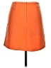 Hello Molly 100% Polyester Solid Orange Casual Skirt Size S - photo 2