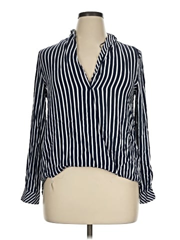 Zara TRF Long Sleeve Blouse (view 1)