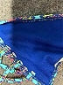 Unbranded Print Teal Swimsuit Top Size S - photo 3