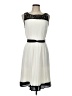 Max and Cleo 100% Polyester Ivory Cocktail Dress Size 10 - photo 1