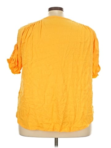 Free People Short Sleeve Blouse (view 2)