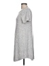 Forever 21 Solid Gray Casual Dress Size L - photo 5