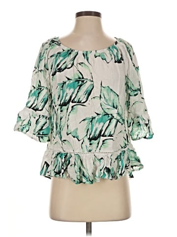 Fever 3/4 Sleeve Blouse (view 1)