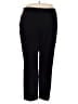 Susan Graver Solid Black Dress Pants Size 3X - photo 1