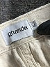 Ghanda 100% Cotton Solid Ivory Khaki Shorts Size 14 - photo 3