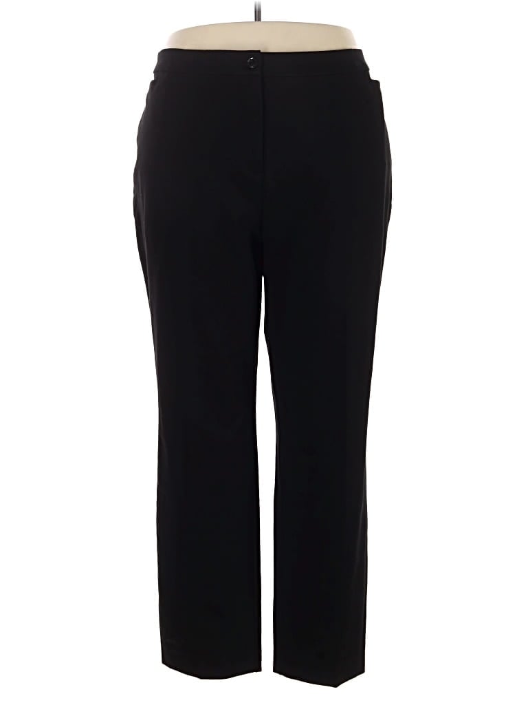 Pre-owned Susan Graver Active Pants In Black