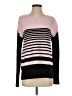Elliott Lauren Stripes Pink Pullover Sweater Size S - photo 1