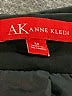 AK Anne Klein Black Raincoat Size M - photo 6