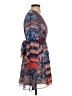 Bebe Paisley Orange Casual Dress Size S - photo 4