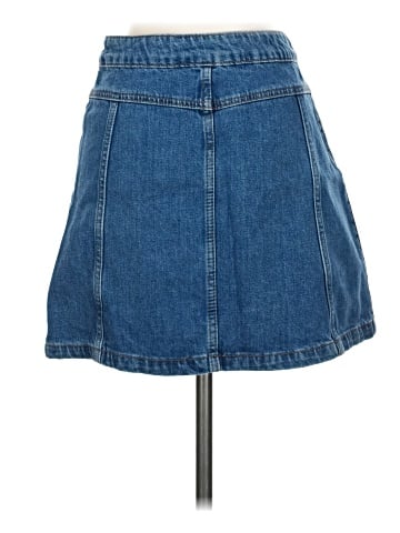 Topshop Denim Skirt (view 2)