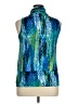 Jason Maxwell Blue Sleeveless Blouse Size XL - photo 2