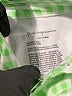 First Impressions Checkered-gingham Green Short Sleeve Onesie 9-12 MO / 12 MO - photo 3