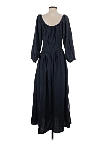 Madewell Twill Sophia Midi Dress (view 2)