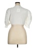 Zara 100% Polyester Ivory Sleeveless Blouse Size XL - photo 2