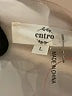 Entro 100% Polyester Color Block Tan Long Sleeve Blouse Size L - photo 7