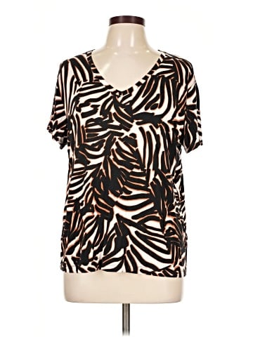 Nine West Short Sleeve Blouse (view 1)