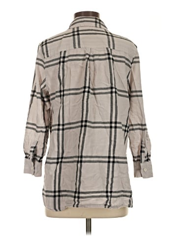 Faded Glory 3/4 Sleeve Button-Down Shirt (view 2)