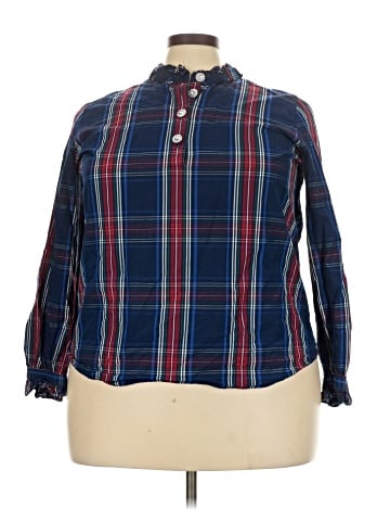 St. John's Bay Long Sleeve Button-Down Shirt (view 1)